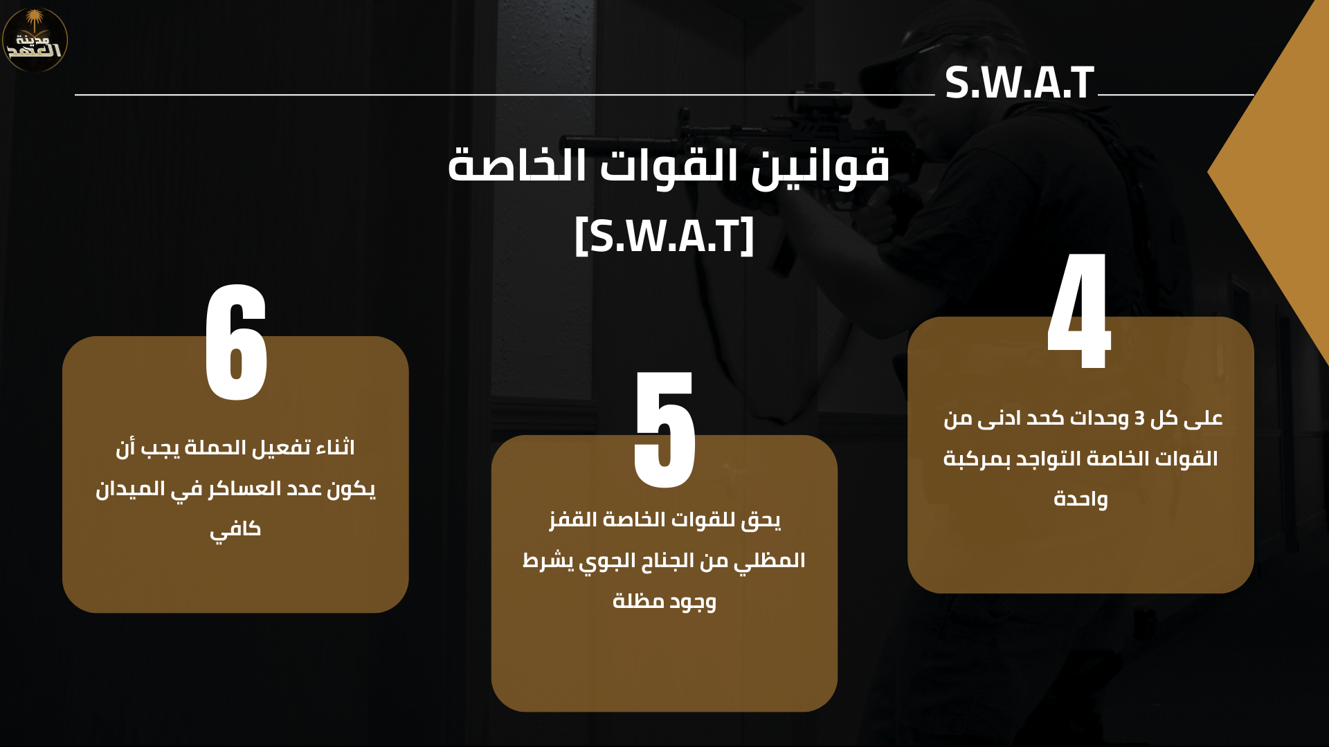 شريحة دورة السوات 4